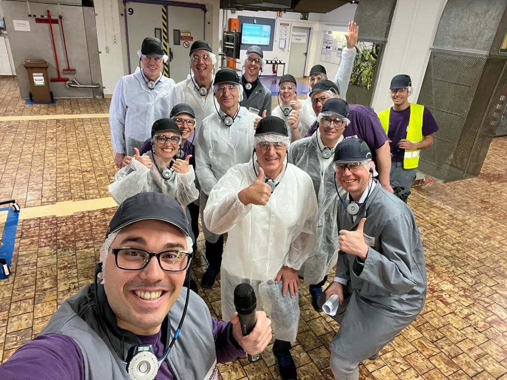 Dirkvandeput's tweet photo. Cheers from the home of Milka chocolate! I spent a few days visiting our plant in Loerrach, Germany. It was great to see how the product travels from production to the shelf. Danke, Team Germany, for your dedication and commitment to drive our business to the next level! https://t.co/YhbVIF11dA