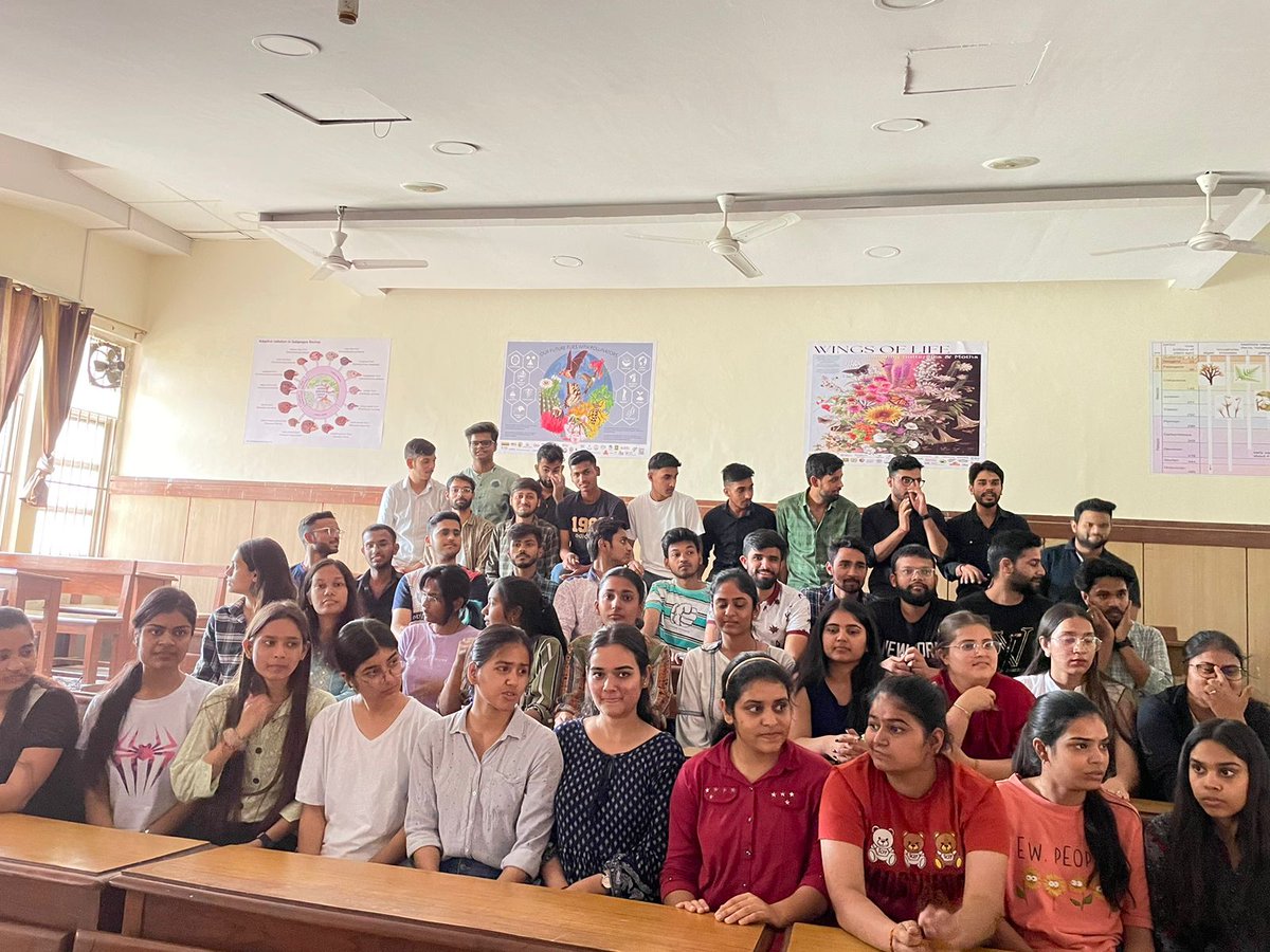 BotanyDBC's tweet photo. On 19.04.2023, Dept of Botany organised a seminar on “Biodiversity Conservation Status, Mitigation Efforts and Protection Laws”. Speakers were Dr. Sudipto Chatterjee, Asso Prof, TERI, and Dr Pankaj Choudhary, Assist Prof of International Law, Faculty of Law, University of Delhi. https://t.co/ECTJ7Tx1jS