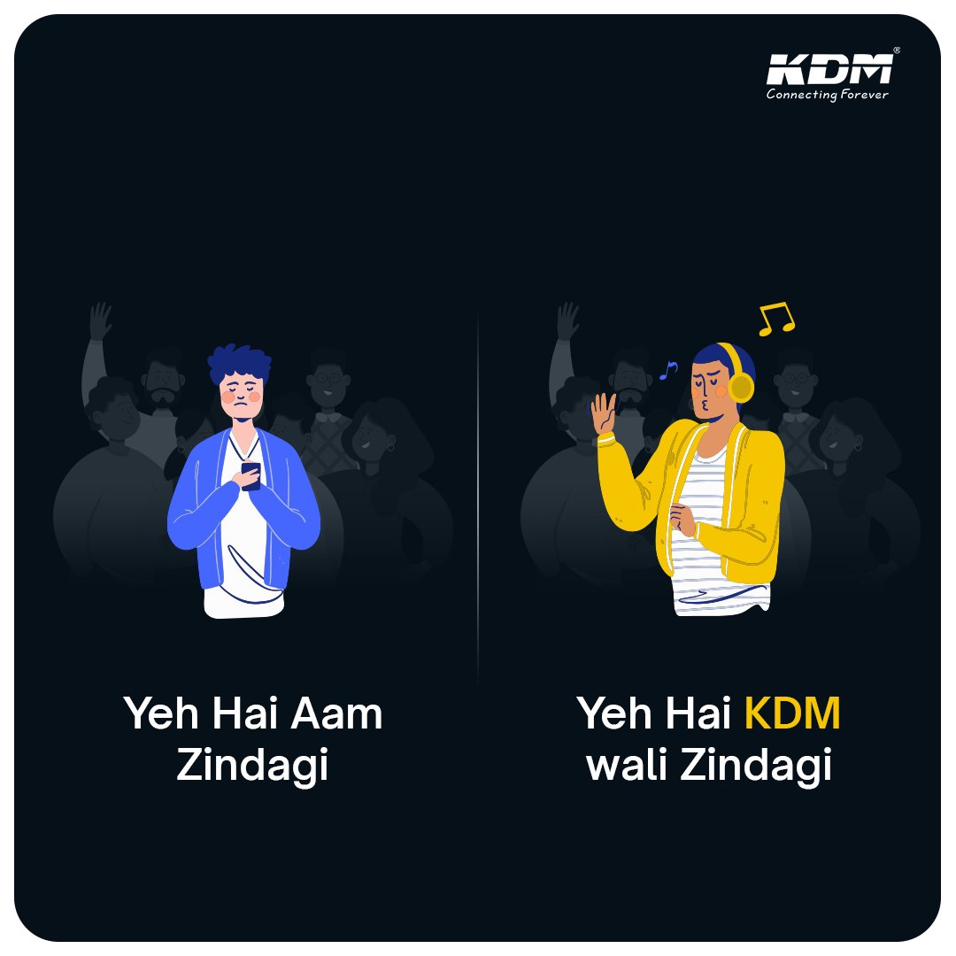 KDM Zindagi apnao aur happiness ko lift karo #KDM #KDMIndia #AamZindagi #KDMZindagi #Lift #Entertainment #Music #Magic