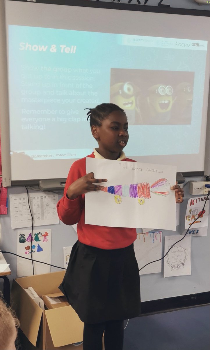 Pupils have loved learning more about women in STEM using the ‘STEM club in a box.’ They explored hovercrafts, binary code and robot hands, just to name a few! <a href="/Stemettes/">Stemettes ® ♥★#●+</a>