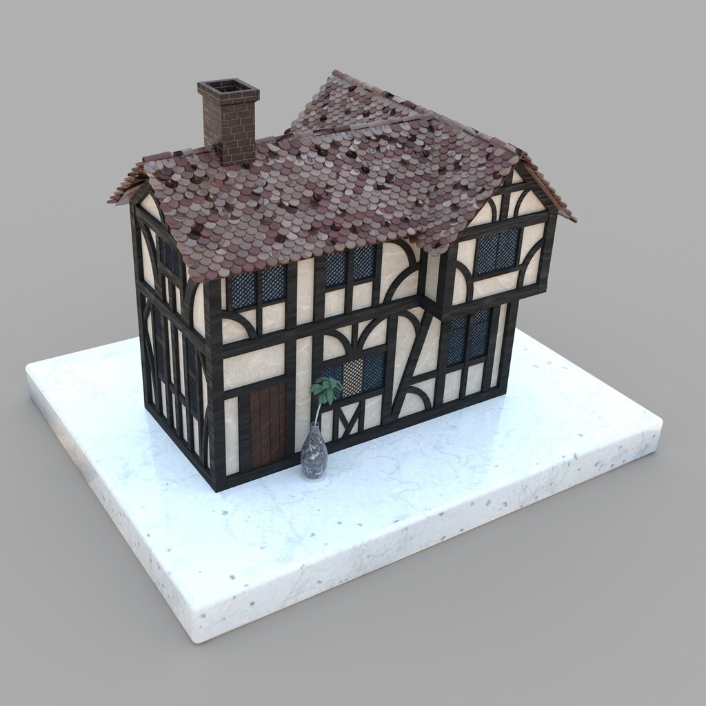paulbabiak's tweet photo. Tudor house

#c4d #cinema4d #tudorhouse #substancepainter https://t.co/ChBVIaqjrU