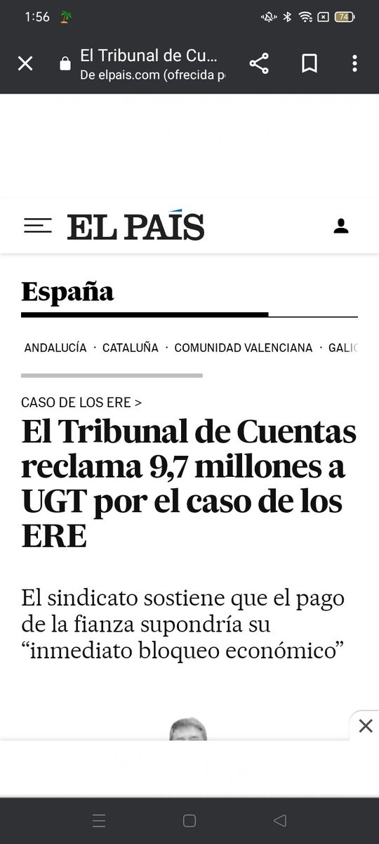 CalvoLlorens's tweet photo. @Patybooksreader @vitoquiles Y para robar tus impuestos Asturias Andalucía, y no pongo más por qué no caben incluido robarles las mejoras salariales a los vigilantes de Seguridad, por la que también fue condenada UGT. Sindicalistas = Hipócritas y perros falderos de @PSOE https://t.co/ypE35bFH7E