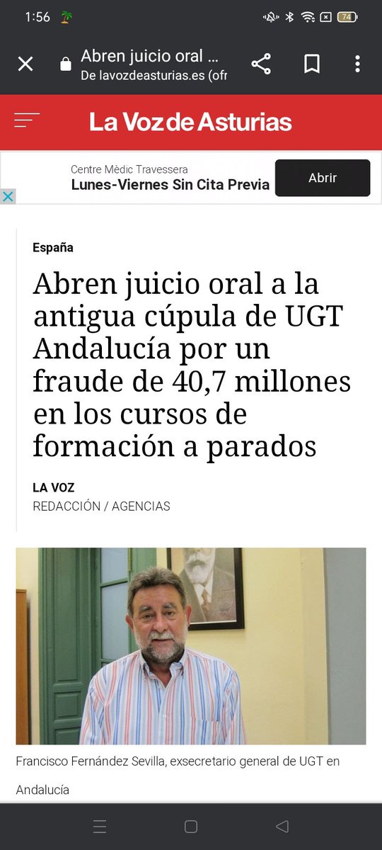 CalvoLlorens's tweet photo. @Patybooksreader @vitoquiles Y para robar tus impuestos Asturias Andalucía, y no pongo más por qué no caben incluido robarles las mejoras salariales a los vigilantes de Seguridad, por la que también fue condenada UGT. Sindicalistas = Hipócritas y perros falderos de @PSOE https://t.co/ypE35bFH7E