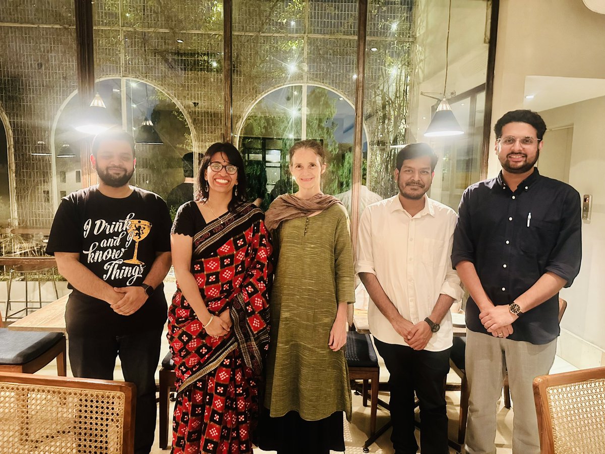 SanyuktaSam1's tweet image. What an honour to spend such a wonderful evening with the illustrious @sabina_alkire, Director of @ophi_oxford at @UniofOxford !! 
She has been my guru in our maiden venture to construct India’s first National #MultidimensionalPovertyIndex at @NITIAayog in 2021!!

#NationalMPI