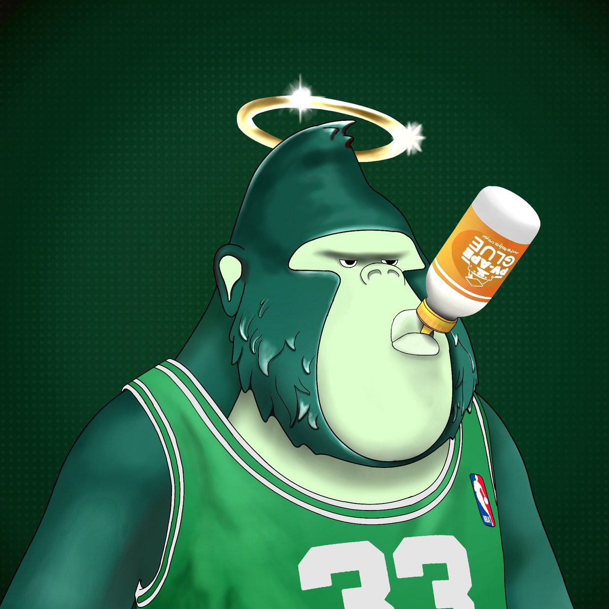 I Gotta drink Glue to stick to <a href="/DegenApeAcademy/">Degenerate Ape Academy</a>!
Can you ?🫷🏻🫨🫸🏻