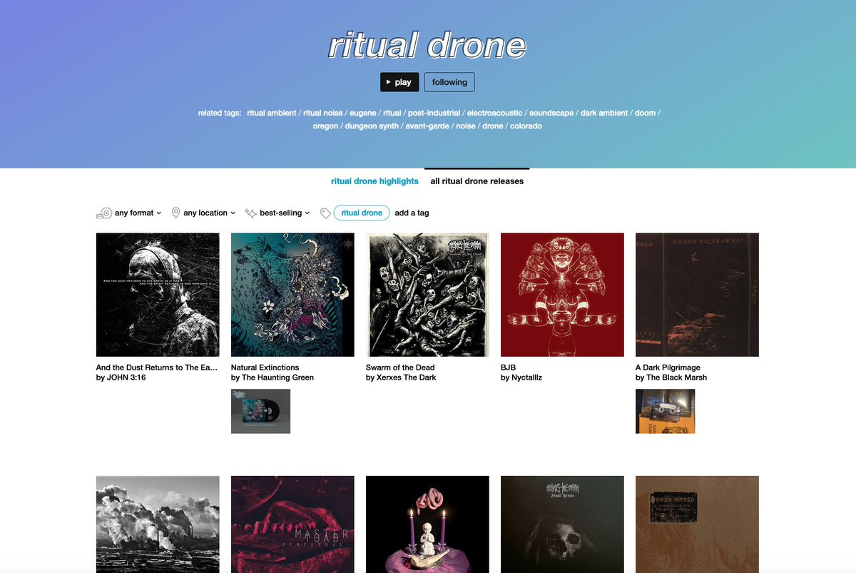 john316john316's tweet photo. RITUAL_DRONE_HIGHLIGHTS_BANDCAMP

https://t.co/zPjxkcVWK5

#occult
#drone
#ambient
#soundtrack
#industrial https://t.co/LnnISBwgIA
