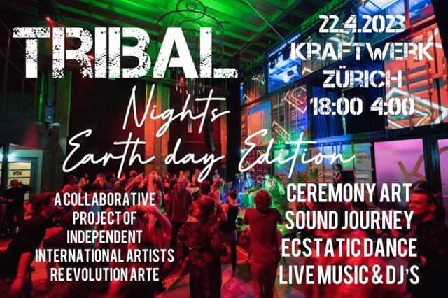 Die Reise beginnt - TRIBAL Nights im Kraftwerk ✨ Erlebe eine magische Nacht mit Live Musik, Ecstatic Dance und Ceremony Art. Ab 18 Uhr geht's los. #tribal #nights #ecstaticdance #livemusic #art #ceremony