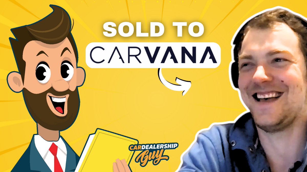 GuyDealership's tweet photo. 4 questions I get asked OFTEN:

— Will Carvana survive?
— What’s next for auto lenders
— Pros/cons of buying through a credit union

I sat down with Chris Coleman, co-founder of WithClutch, to dive in.

This convo was full of insider-only insights.

Link below: https://t.co/zcRoFje1EW