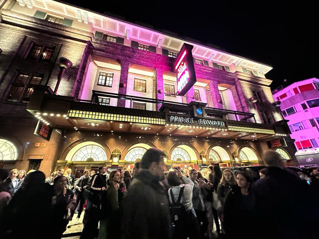 I’m delighted that <a href="/AintTooProud/">Ain't Too Proud</a> has finally opened on the West End. Last night was terrific, with the actors all delivering world-class performances and the audience bursting into standing ovation. #AintTooProudMusical #TheTemptations #PrinceEdwardTheatre #CornicheMedia