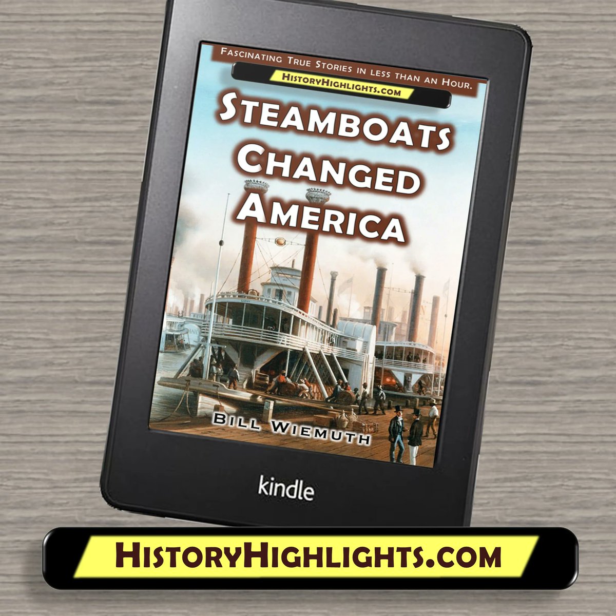 HistoryWithBill's tweet photo. Enjoy our new podcast episode (16 min) as we discuss our new books and developments!
https://t.co/aLe08fDvRK
#HistoryHighlights #UShistory #history #eBooks #paperbacks #steamboats #historyteacher #homeschool #historypodcast #podcast #robertfulton https://t.co/CqZQO6SSm6