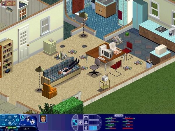 RetroTechDreams's tweet photo. The Sims (2000) https://t.co/ygJSDeNpw4
