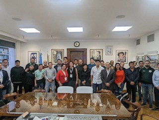 DrugFreeAmerica's tweet photo. Drug Free America Foundation and Drug Free World collaborate to deliver the Drug Free Workplace training to participants from Mexico, Brazil, El Salvador, and Argentina at the ISSUP Regional Conference in Argentina. Thank you to the Railroad Union in Buenos Aires for hosting us. https://t.co/3w8FUyl58F