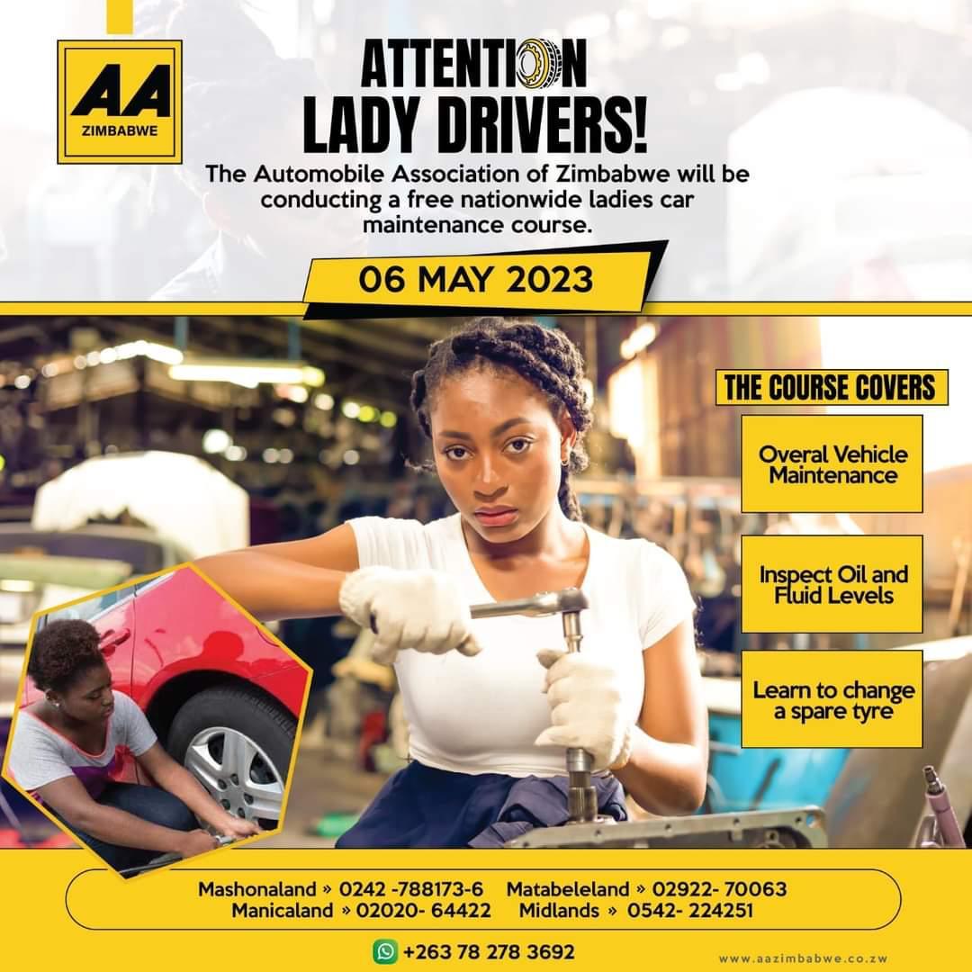 AmakhosikaziFM's tweet photo. ATTENTION ALL LADY DRIVERS:

Don't wait for a mechanic or man to get your car started again. Learn how to do the most basic maintenance on your own car. Never be stigmatised for being a Lady driver again! https://t.co/oiWzH54NRU