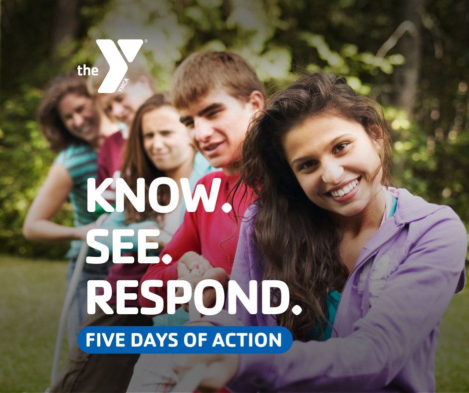 This week we learned the importance of Know. See. Respond. and gained practical tools for preventing child sexual abuse—but our work is never done. Stay connected and informed by visiting ymca.org/fivedaysofacti…. #FiveDaysofAction