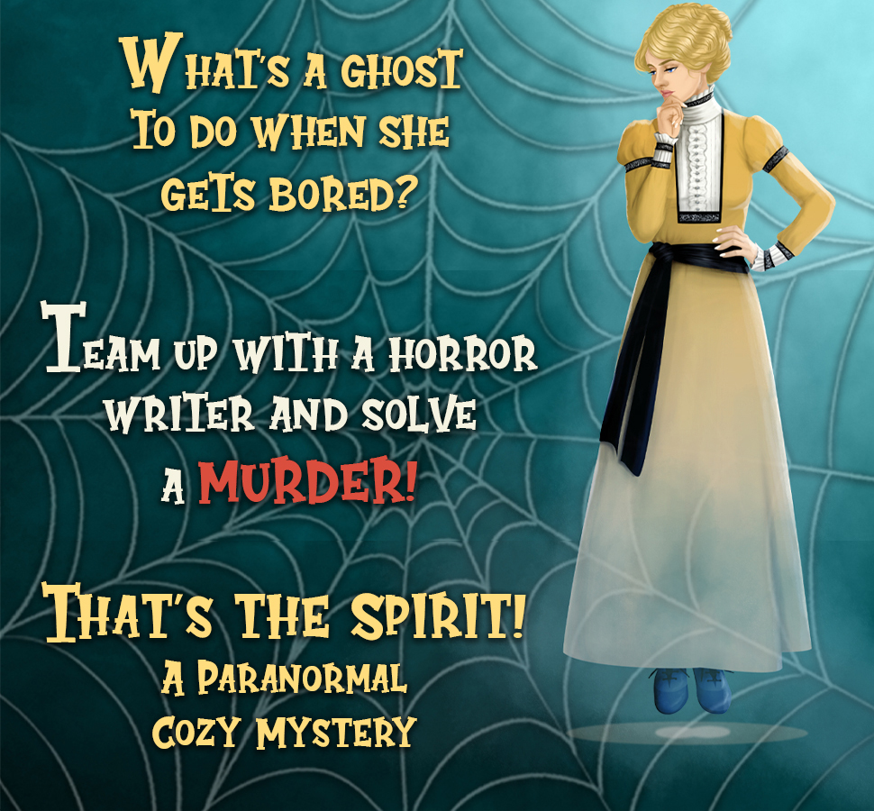 🕵️‍♀️📗👻"This is a great book; its ghostly charm and the mystery ticks all the boxes. Lighthearted sleuthing and #paranormal what’s not to like." Grab yourself a copy of That's the Spirit! today! mybook.to/ThatstheSpirit #cozymystery #ghost #mustread #FridayReads #readers