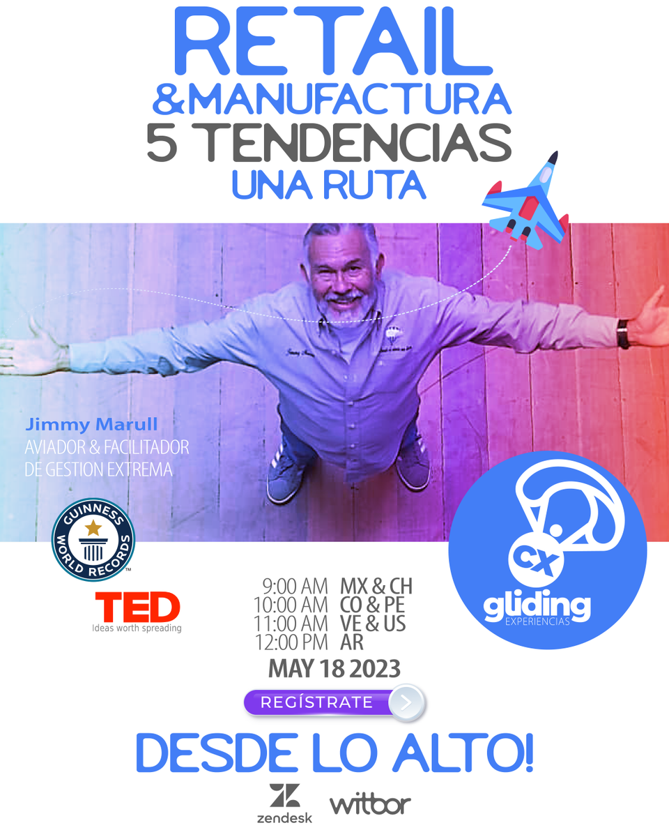 WitborOK's tweet image. Si tu y tu empresa están enfrentando retos de Transformación Digital para mejorar las Relaciones Con Tus Clientes en tiempos de turbulencias y condiciones adversas, te llegó la hora de volar!  

El Participar no TIENE PRECIO,REGÍSTRATE hoy mismo:

zurl.co/mlLw