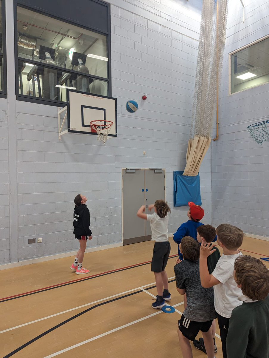 TrinityPEDep's tweet photo. A big shout out to our Sports Leaders who helped run the Year 5 PE taster afternoon. It was great to see so many year 5's from local primaries enjoying the fitness challenges here at Trinity! https://t.co/0n3qbv4gci