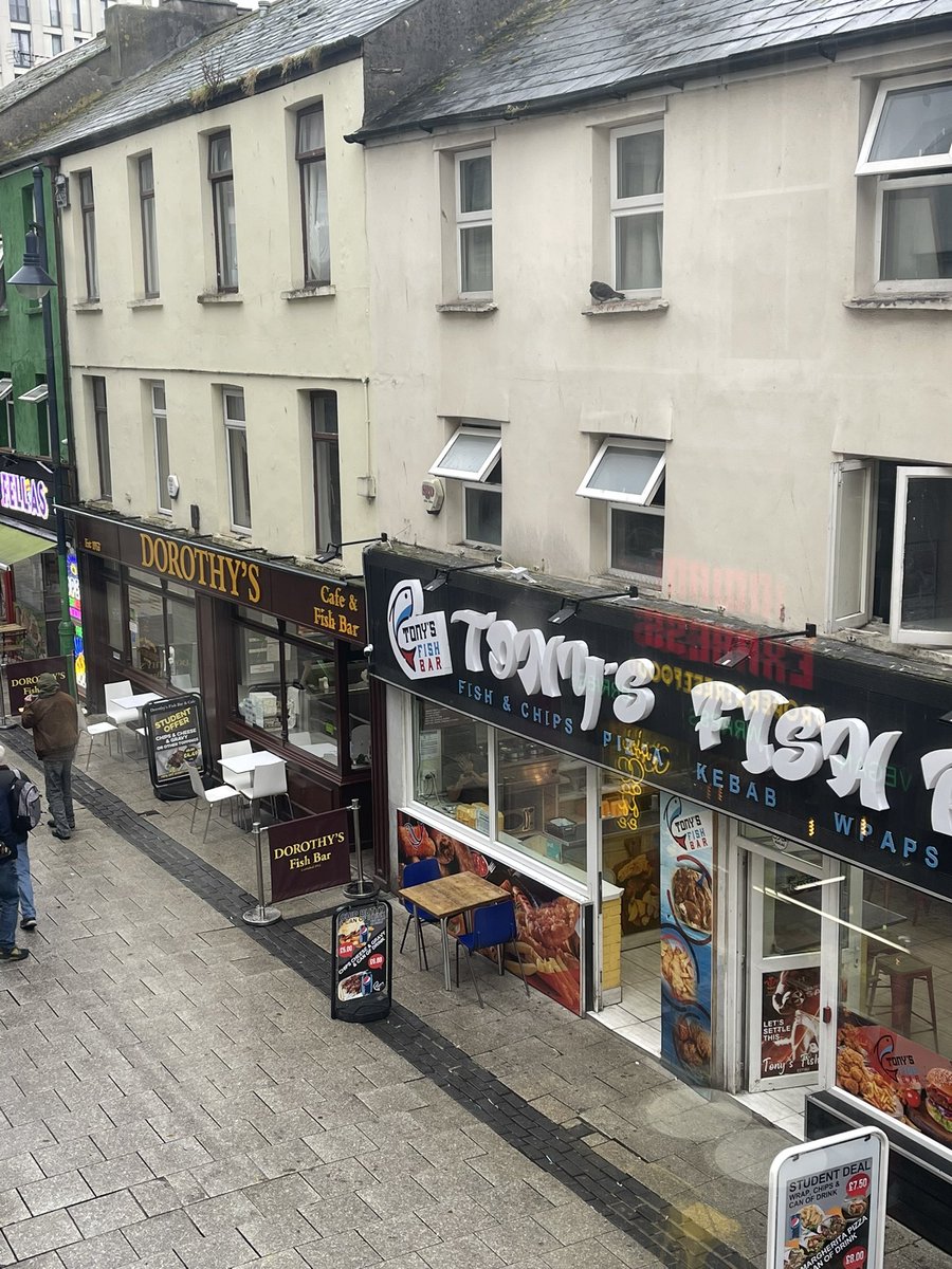 Dorothy’s or Tony’s ? #ChippyLane #Cardiff