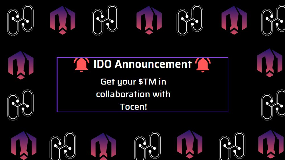 Hello Halcyon family,

We're glad to announce an IDO in collaboration between @SUIMonkeys and <a href="/tocen__/">Toce</a> will start tomorrow (22/04) at 3pm UTC!

You will be able to deposit SUI (Hardcap 1000 $SUI) to get $TM by following this link: tocen.co/project/thirst….

1/3