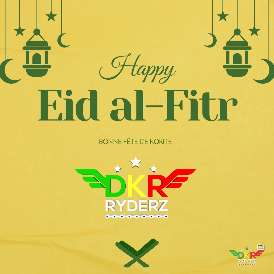 DkrRyderz's tweet photo. Eid al-Fitr
Bonne Fête https://t.co/gaYBfwQFhr