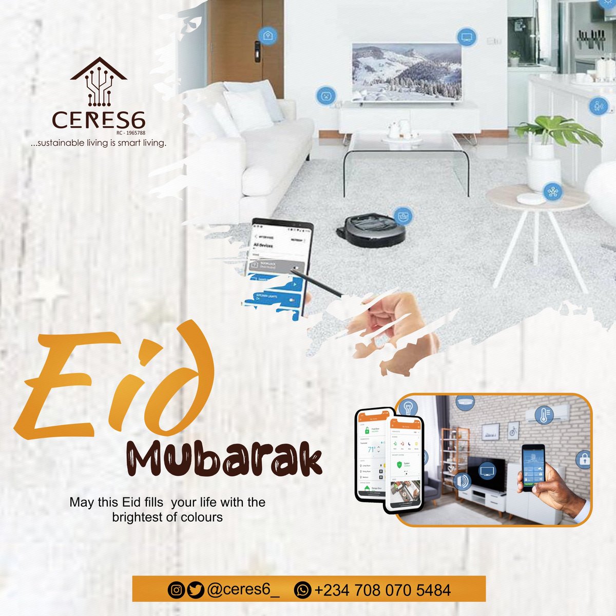 ceres6_'s tweet photo. May your heart and home be filled with joy, love and blessings on this Eid.

Ceres6 sends warm wishes to you and your family.

#smarthome #Eid2023 #EidAlFitr #EidAlFitr2023 https://t.co/8oCYEyDFx5