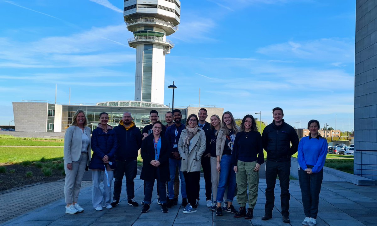 skeyesBE_EN's tweet photo. Welcome to this group of senior air traffic controller trainees.
Good luck with what's ahead!
#airtraffic #trainees #airtrafficcontrollers #aviation #nicetoguideyou #skeyes https://t.co/cBB8DZVeNr