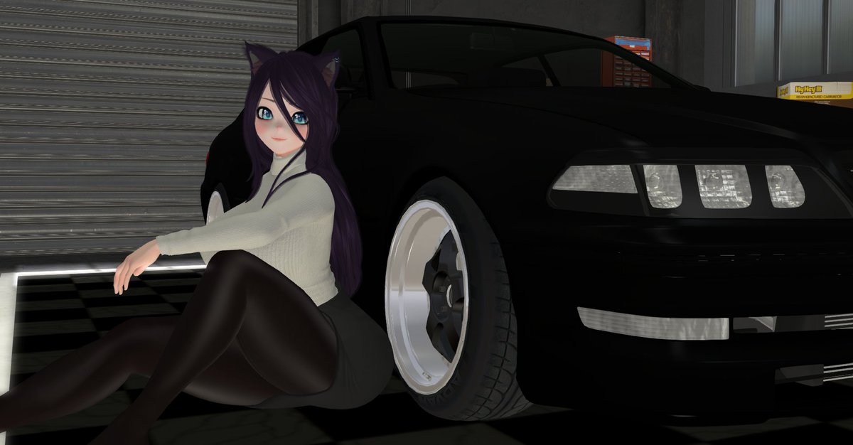 車の横で撮る用ポーズver2