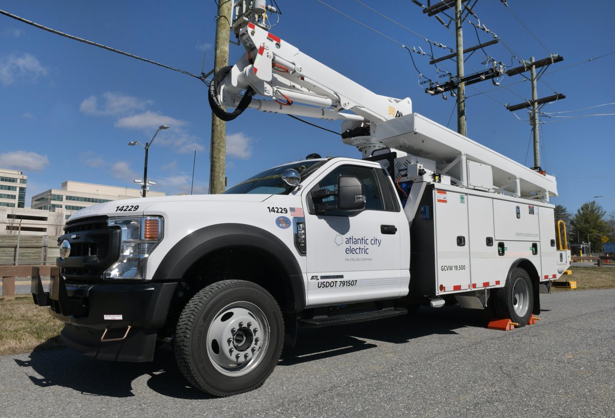 ACElecConnect's tweet photo. We’re innovating for a more sustainable future by electrifying our fleet vehicles to reduce emissions and support our customers clean energy goals. With 15% of our fleet already electric, we plan to double that number in the next 2 years with the #PathToClean initiative. #WCID https://t.co/GbWf0ad2JM