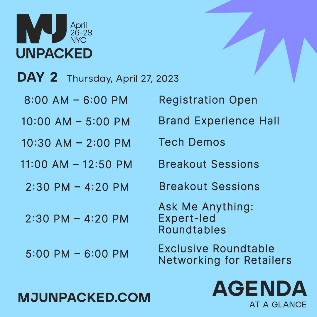 MJunpacked's tweet image. MJ Unpacked is one week away! Scroll through to take a sneak peek at next week's agenda at-a-glance...

Don't want to miss out? You still have time!

Register for MJ Unpacked ✅
ow.ly/zXZW50NLh92

Visit the full agenda at-a-glance 📅
ow.ly/wqEW50NLh8Z