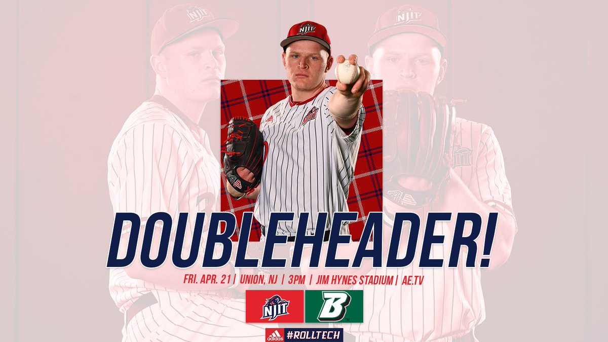 NJTechBaseball's tweet photo. Perfect day for some baseball (and a #PartyInUnion)...

NJIT 🆚 Binghamton (x2)
📍| Union, NJ
⌚️| Game One - 3pm
🏟️| Jim Hynes Stadium
💻| https://t.co/zUIauEo0yH https://t.co/GSPtN4zBQ5