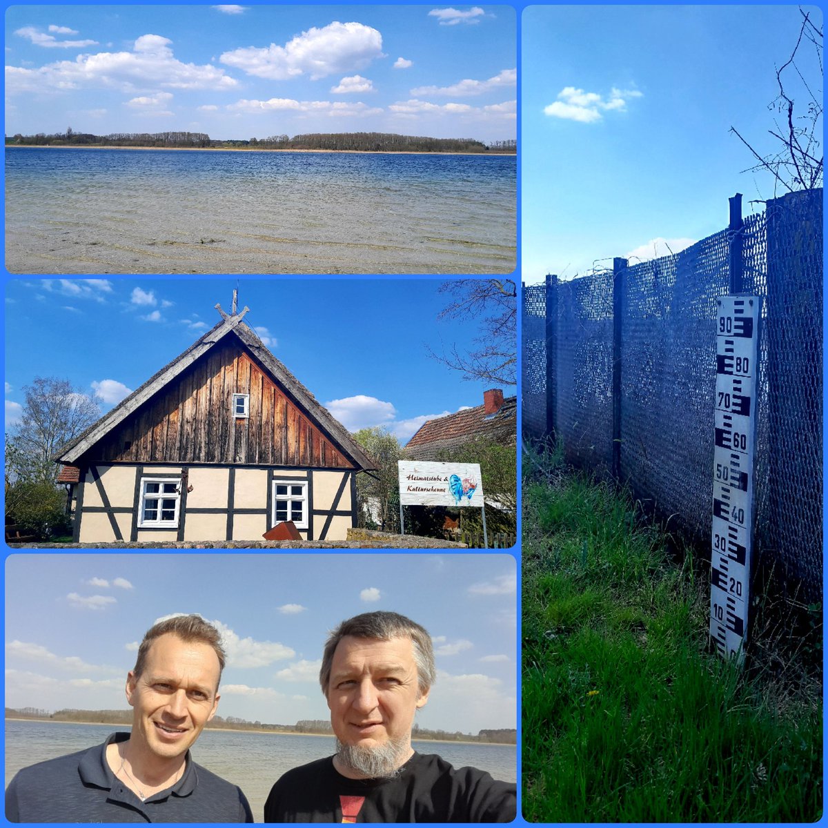 Heute Gespräche für unseren #Podcast #AmStreckenrand. Folge: Verschwindende Seen. Dafür gings live an den #SeddinerSee und digital an den #Aralsee bzw. dessen Reste. Spannend &amp; bedrückend. #Nachhaltigkeit