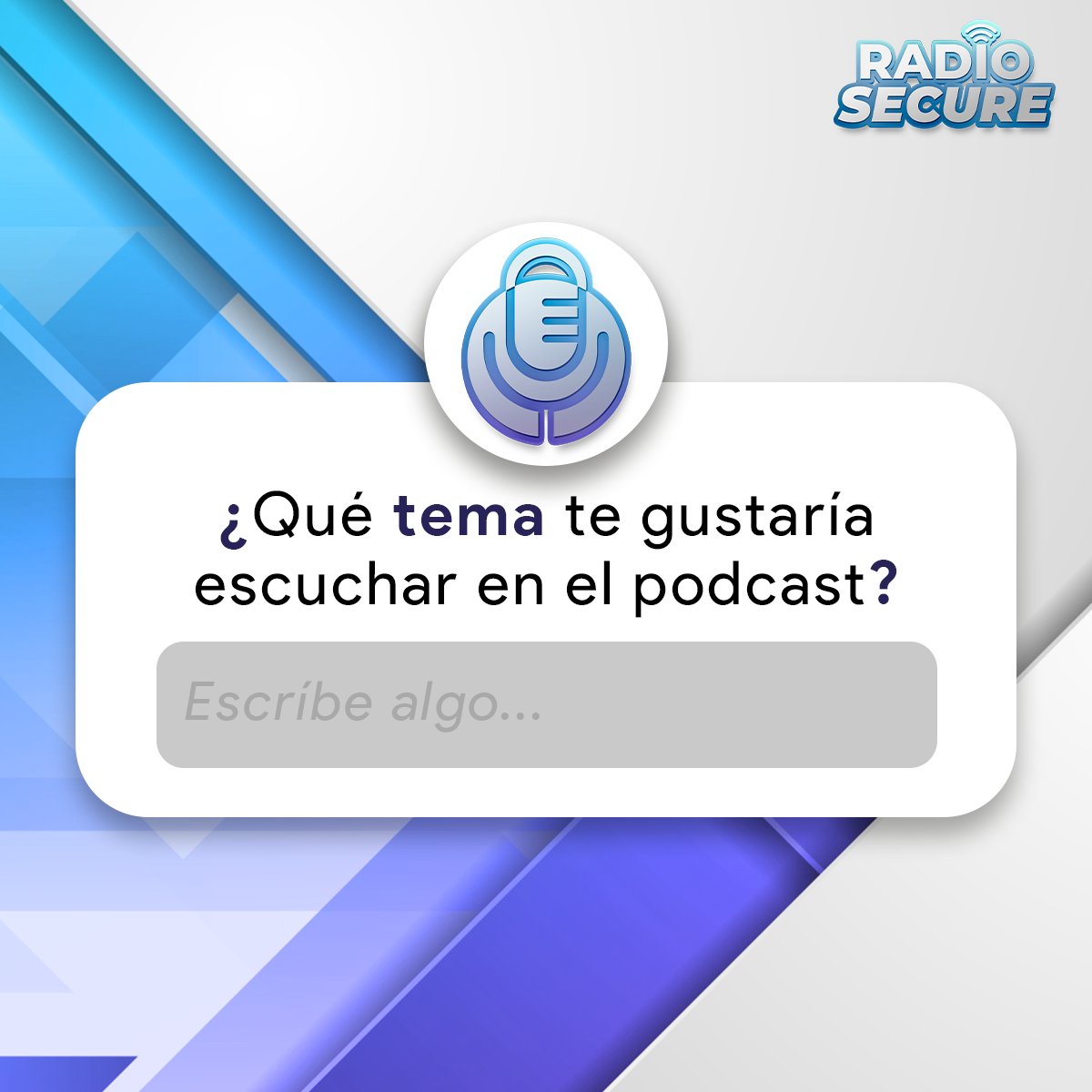 inetworksmx's tweet photo. ¡Queremos escucharte! 🎧💙
¿Qué te gustaría ver en nuestro #podcast de ciberseguridad #RadioSecure?
Comenta tus ideas y temas que te gustaría escuchar en nuestro próximo episodio.
¡No te pierdas ni un solo episodio! 🎙️💻
https://t.co/UGw0l2aQ6a
#Ciberseguridad #BeIntelligent https://t.co/LcLcnioBC0