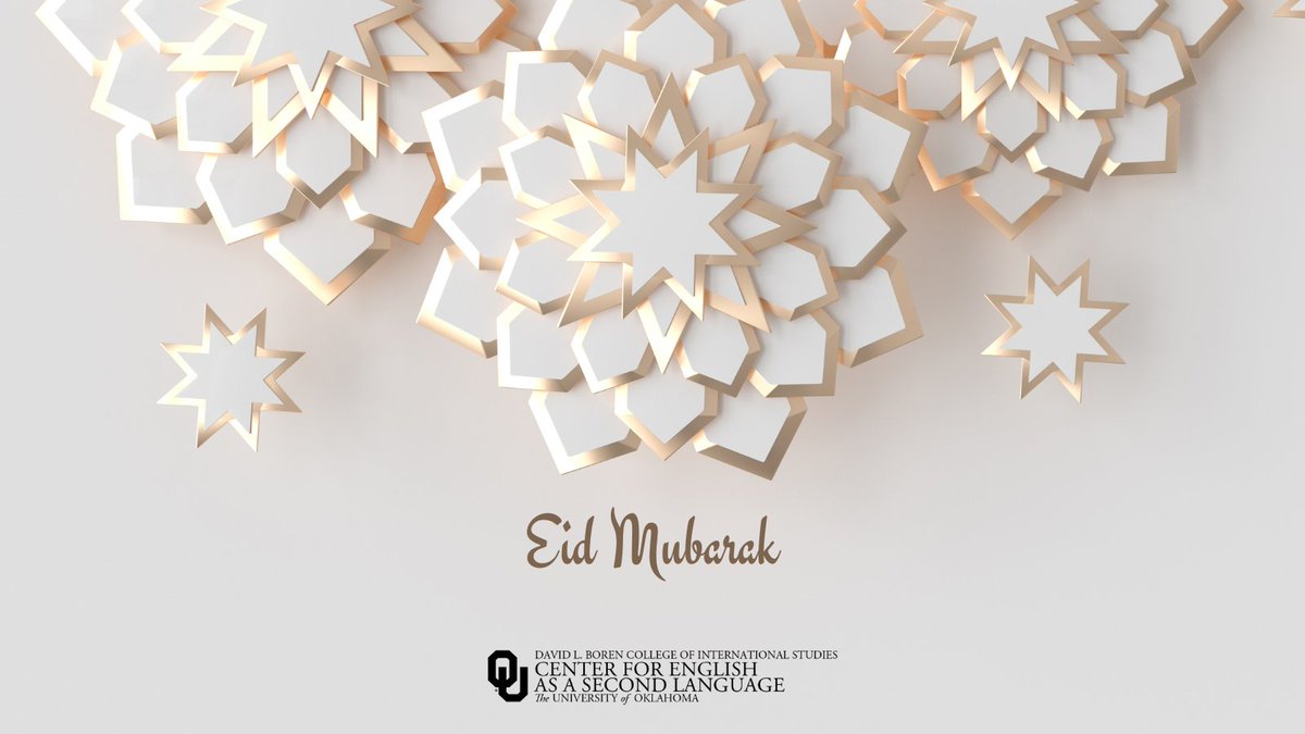 We send our best wishes to all of our students past and present, to our friends, and to all those celebrating Eid al-Fitr. May your celebrations be filled with peace and good health!