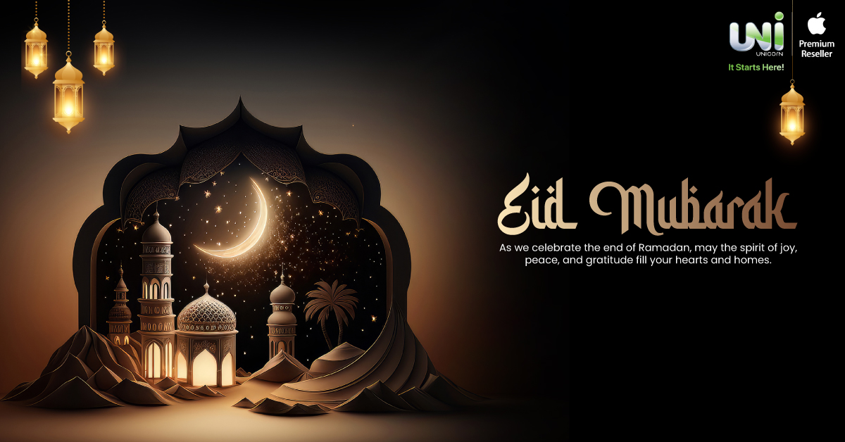 UnicornAPR's tweet photo. Let us celebrate this beautiful occasion with a heart filled with love and gratitude.
Unicorn wishes you all Eid Mubarak!
#Unicorn #UnicornStore #ApplePremiumReseller #Apple #AppleIndia #AppleProduct #AllThingsApple #Unicorn_APR #Eid #Eid223 #EidMubarak https://t.co/3zrY3QHz5C