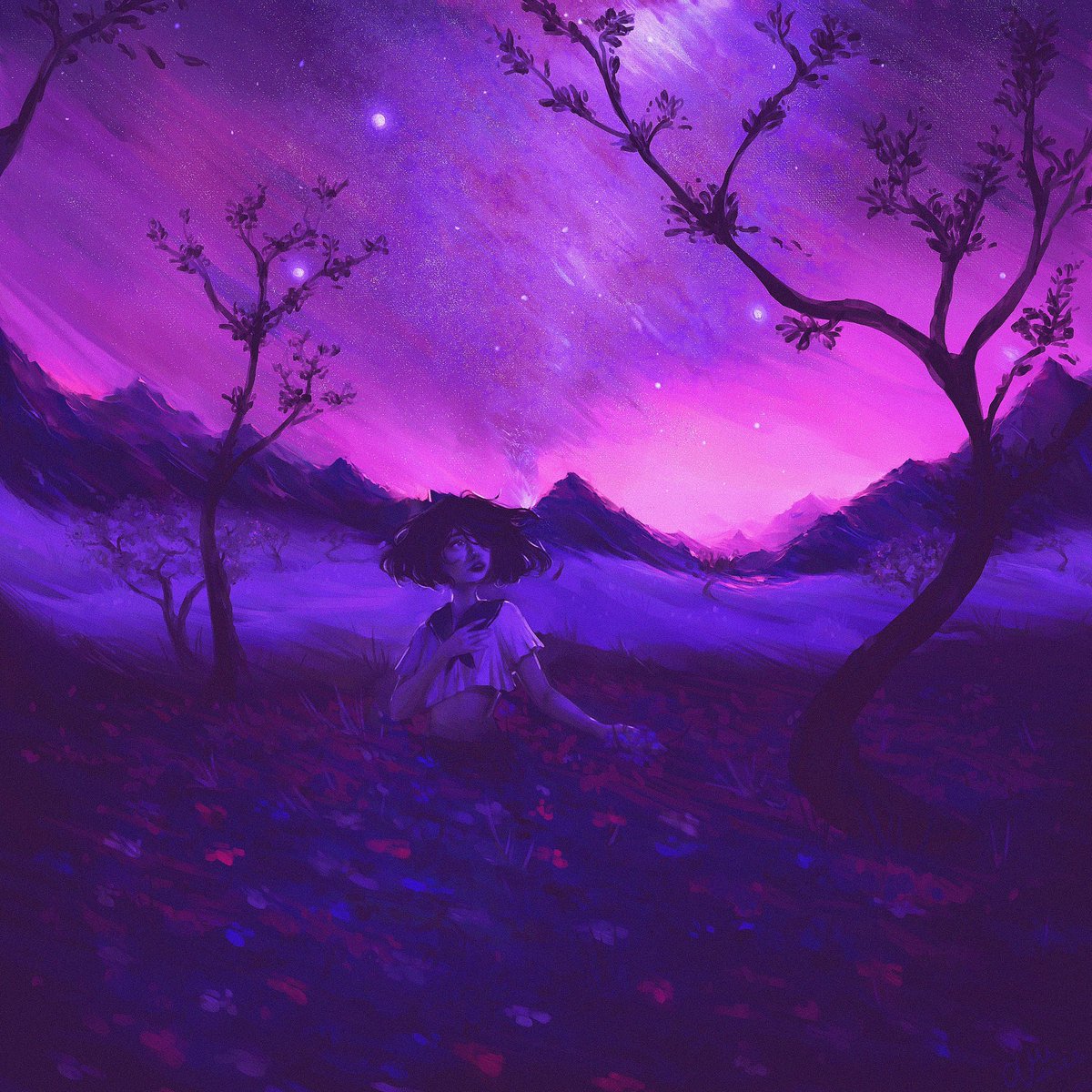 robotmeadow's tweet image. 🪐✨ Star Cycles ✨🪐
my first album!!!
a journey thru all my earliest musical influences, synthetized and expressed thru crunchy gameboy sounds
ive poured so much work and love to this collection of songs, i hope you find something you enjoy here:>
🪐✨🌕LINKS BELOW🌕✨🪐