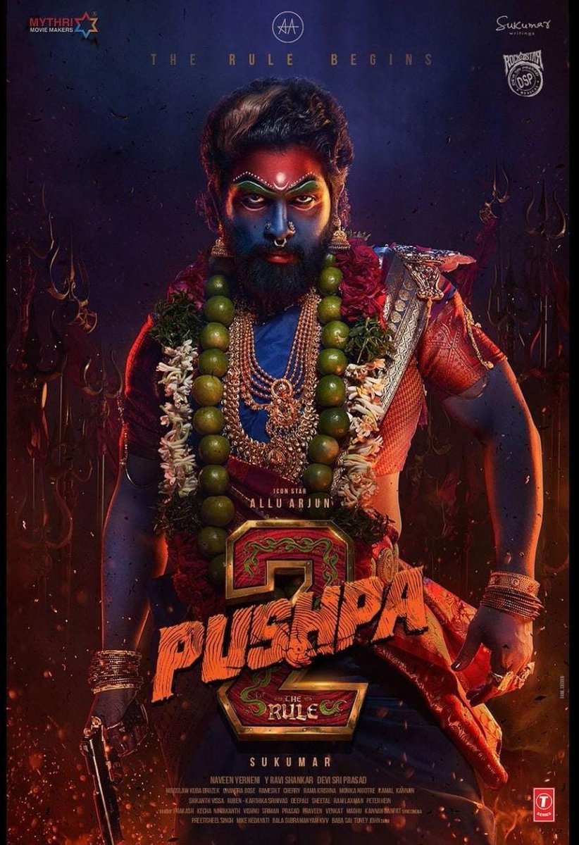 BorntobeAshwani's tweet photo. #DavidWarner recreates superstar #AlluArjun 's most awaited #Pushpa2 look😍

#Pushpa2TheRule https://t.co/JpReEfmayU