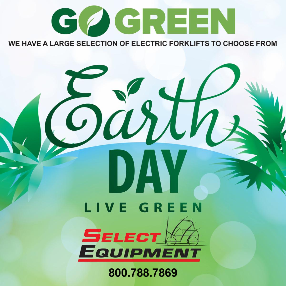 SelectEquip's tweet image. Earth Day is an opportunity for us all to do our part. This is the moment to change it all — the business climate and how we take action on climate. Together, we must invest in our planet.

Because a green future is a prosperous future.

#EarthDay #forklift #climate #California
