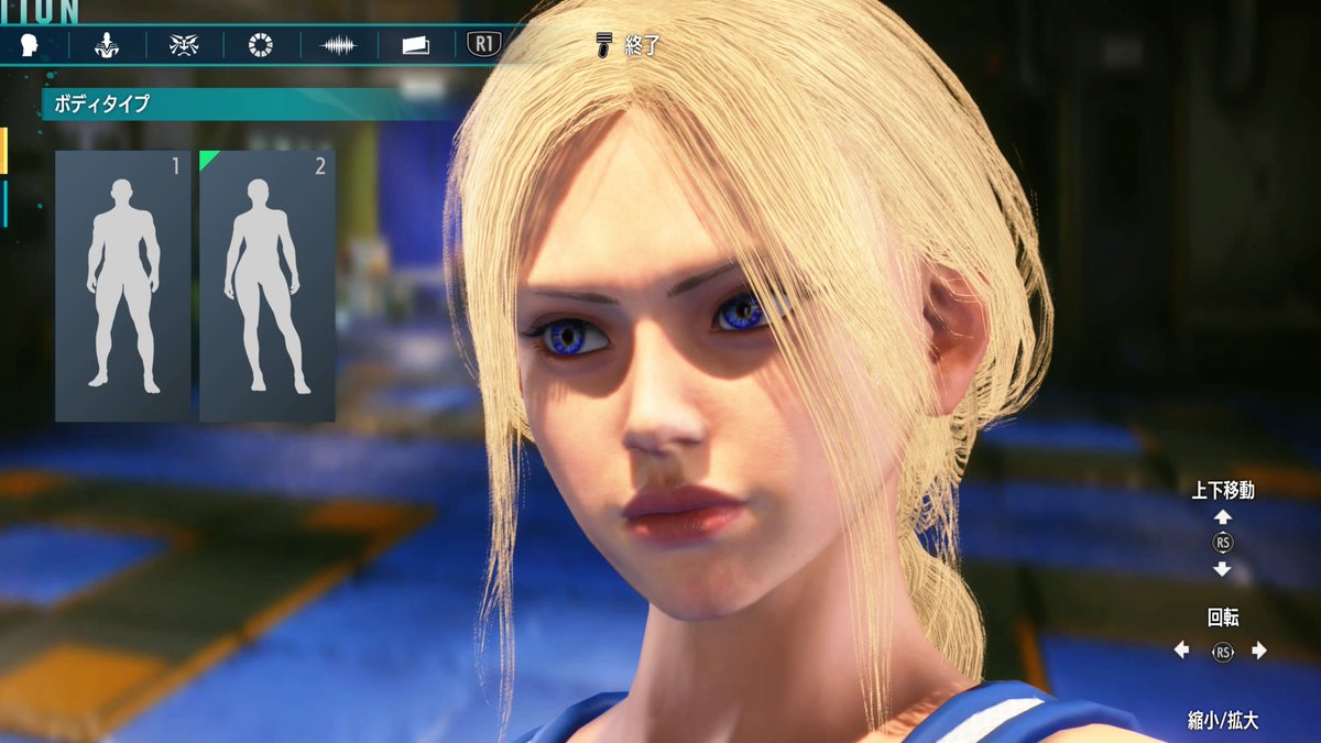 #PS5Share, #StreetFighter6Demo #SF6 #スト6 #キャラクリ #キャラメイク #キャミィ #CAMMY