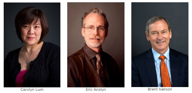 UTChemistry's tweet photo. Carolyn Lum, Eric Anslyn, and Brent Iverson will be honored at this year's Faculty and Staff Appreciation Banquet hosted by @UTNSC.

https://t.co/4MU4XtkDYk https://t.co/OJa0VXr2h8