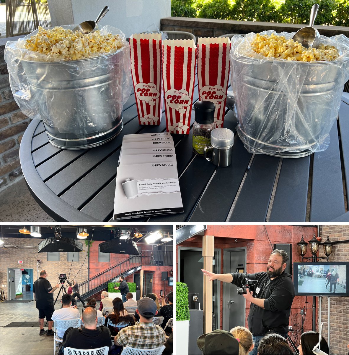 REVSTUDIOSD's tweet photo. We had an amazing time at @sdmediapros Action Cinematography Workshop. It was great seeing some of the SD film community come together. Looking forward to the next #SDMediaPros Event! #workshop #photostudio #photography #videoproduction #sandiegovideo #lajolla #REVStudio https://t.co/mAcMKxERz6