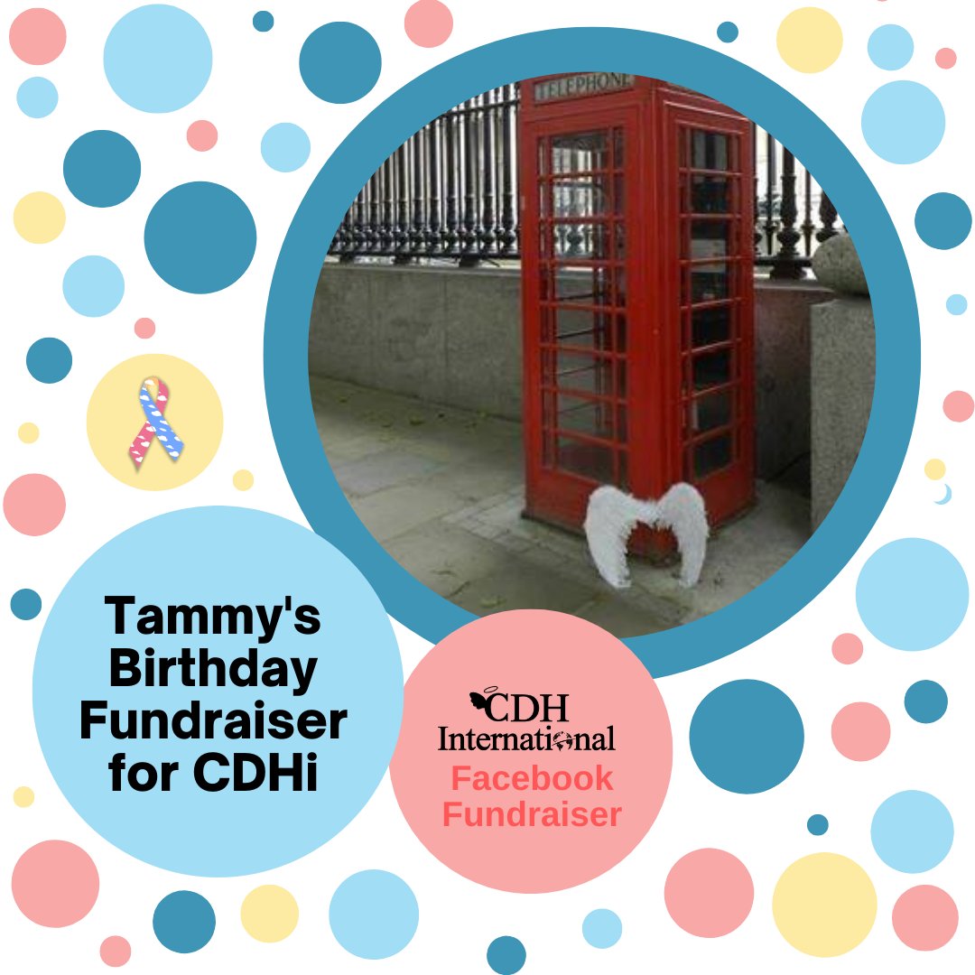 Tammy's Birthday Fundraiser for CDHi

Read more at cdhi.org/tammys-birthda…

Donate at facebook.com/donate/2369264…

#cdh #cdhawareness #cdhi #cdhintl #cdhresearch #cdhsupport #patientadvocacy #cdhfeaturedfundraiser #cdhfundraiser #cdhfunding
