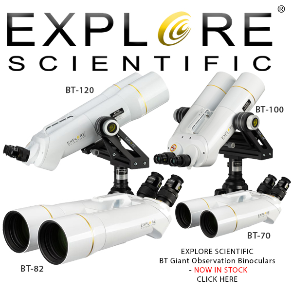 TelescopeHouse's tweet photo. Telescope House: EXPLORE SCIENTIFIC BT Giant Binocular Range. 
The full range is all in stock, comprising 120mm, 100mm, 81mm and 70mm Observation Binoculars - https://t.co/7Noye67zMK https://t.co/hEhmobntRW