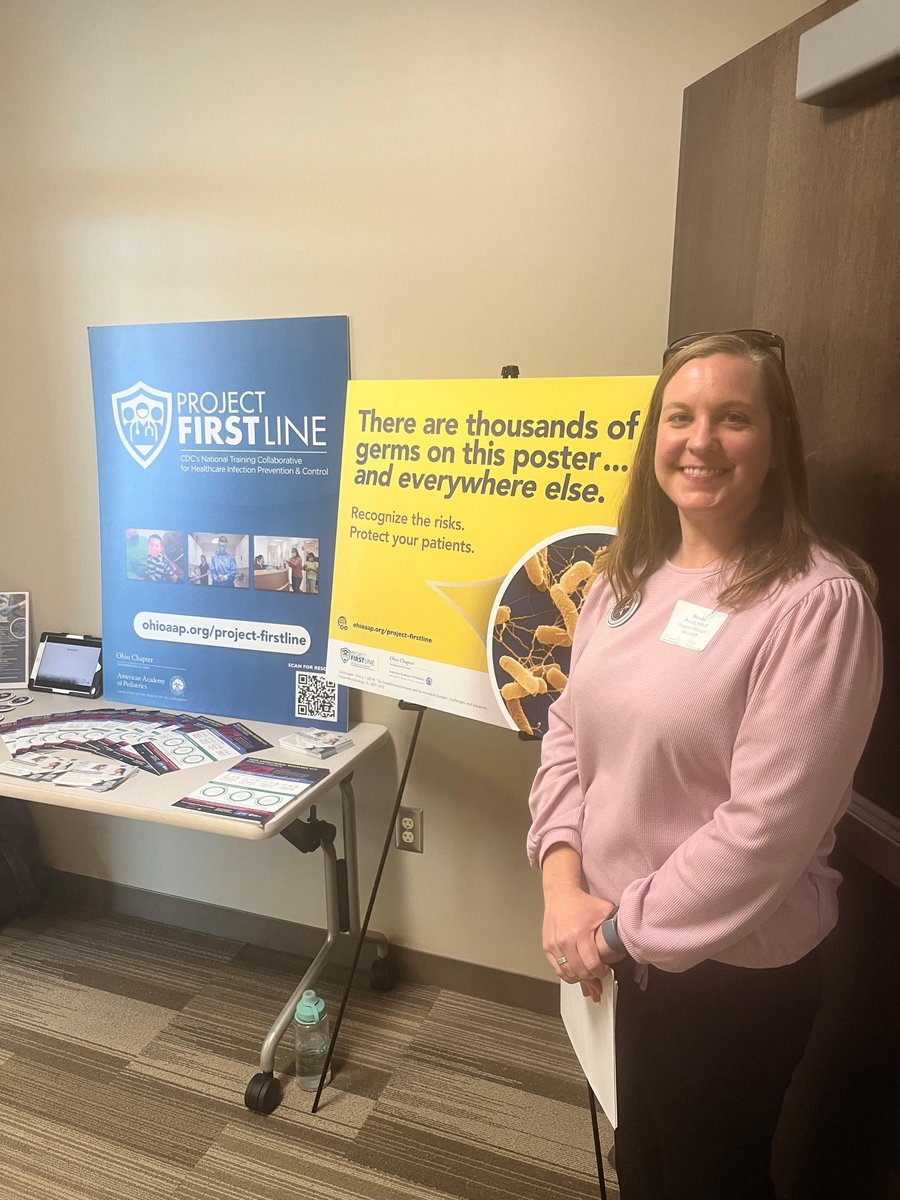 OHPediatricians's tweet photo. #ProjectFirstline is joining us at #OhioAAPSpringMeeting to educate our attendees on the importance of infection control! Stop by and say hello and receive FREE resources. For more info, visit https://t.co/P0mgI3fhPp for even more education! https://t.co/QSw5C05HrA