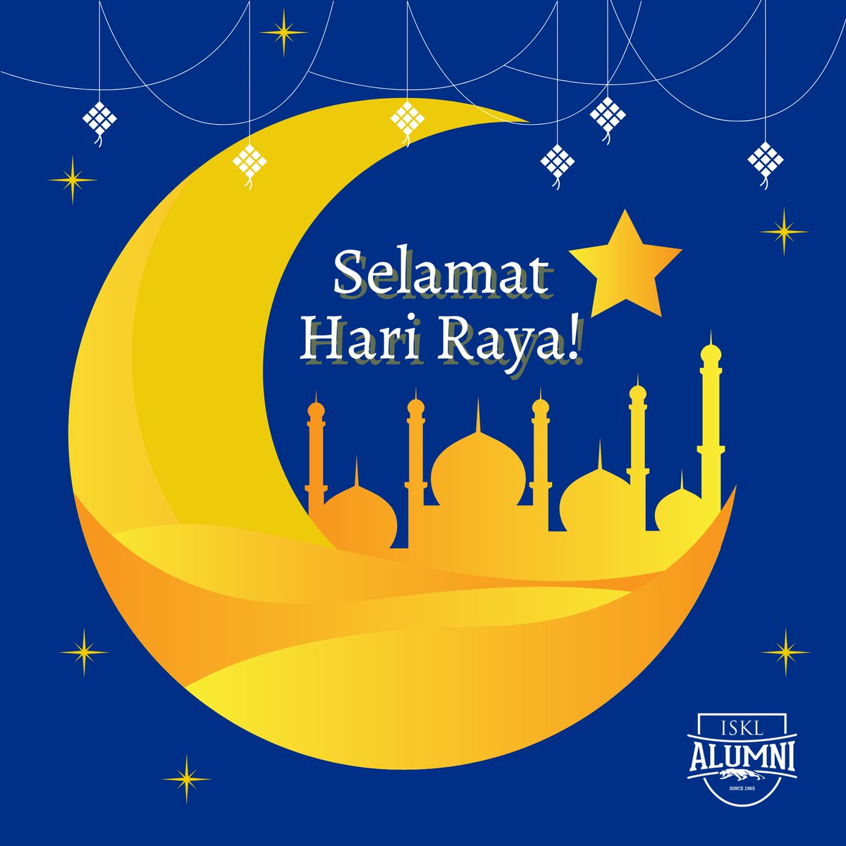 ISKL Alumni wish our Muslim community a Selamat Hari Raya Aidilfitri. Maaf Zahir dan Batin. 

#ISKLAlumni #ISKLproud #SelamatHariRayaAidilfitri