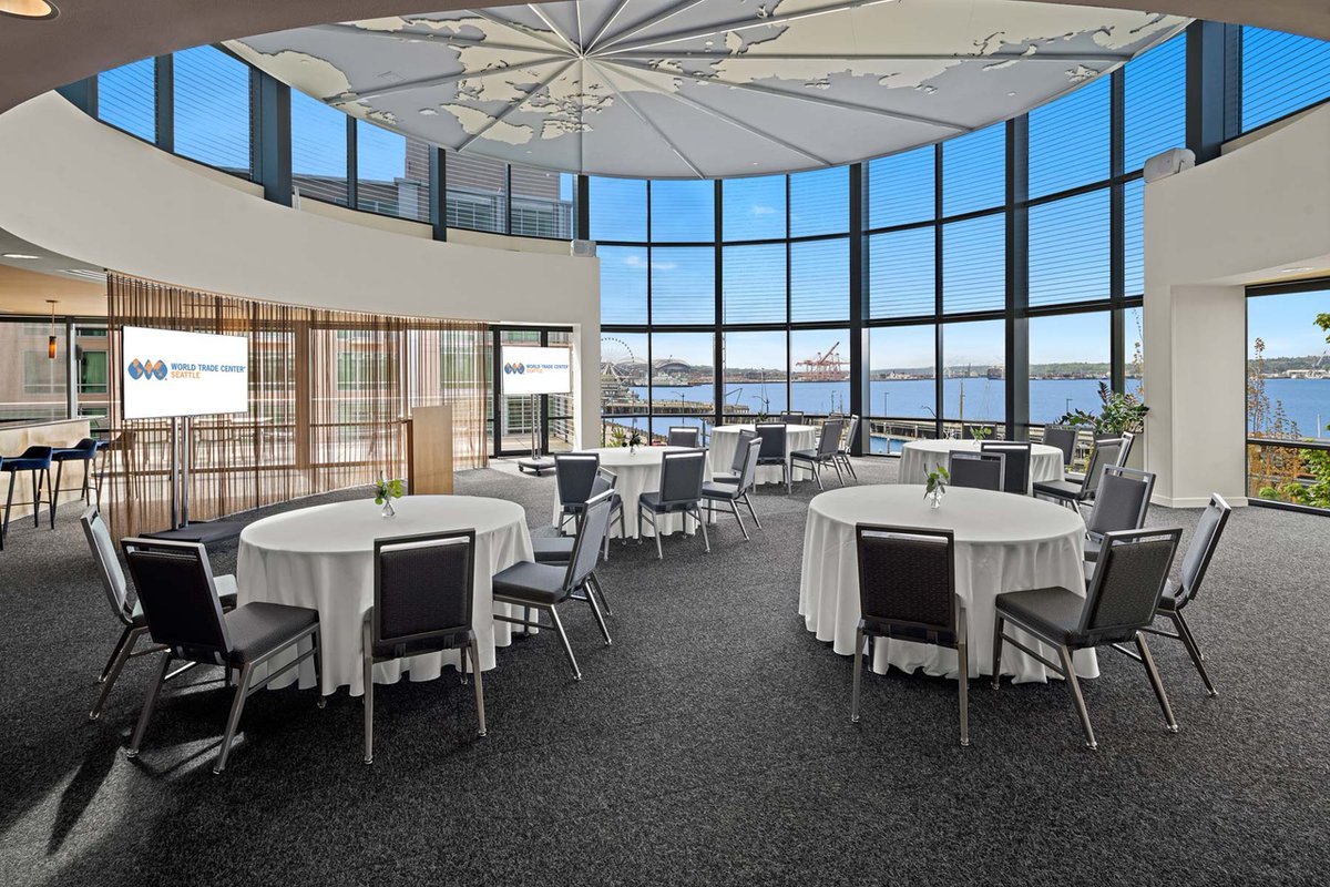 World Trade Center Seattle has perfect spaces for many different types of private events hosted by members and non-members alike. We'd love to host your next event!