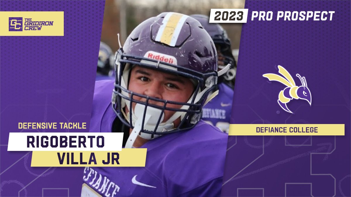 ⚠️ Attention Pro Scouts, Coaches, and GMs ⚠️

You need to look at 2023 Pro Prospect, Rigoberto Villa Jr @goatedvilla, a DT from @DCFBJackets

#2023ProProspect #DraftTwitter #NFLDraft #CFL #XFL #USFL #ProFootball 🏈

👀 See our Interview: thegridironcrew.com/rigoberto-vill…