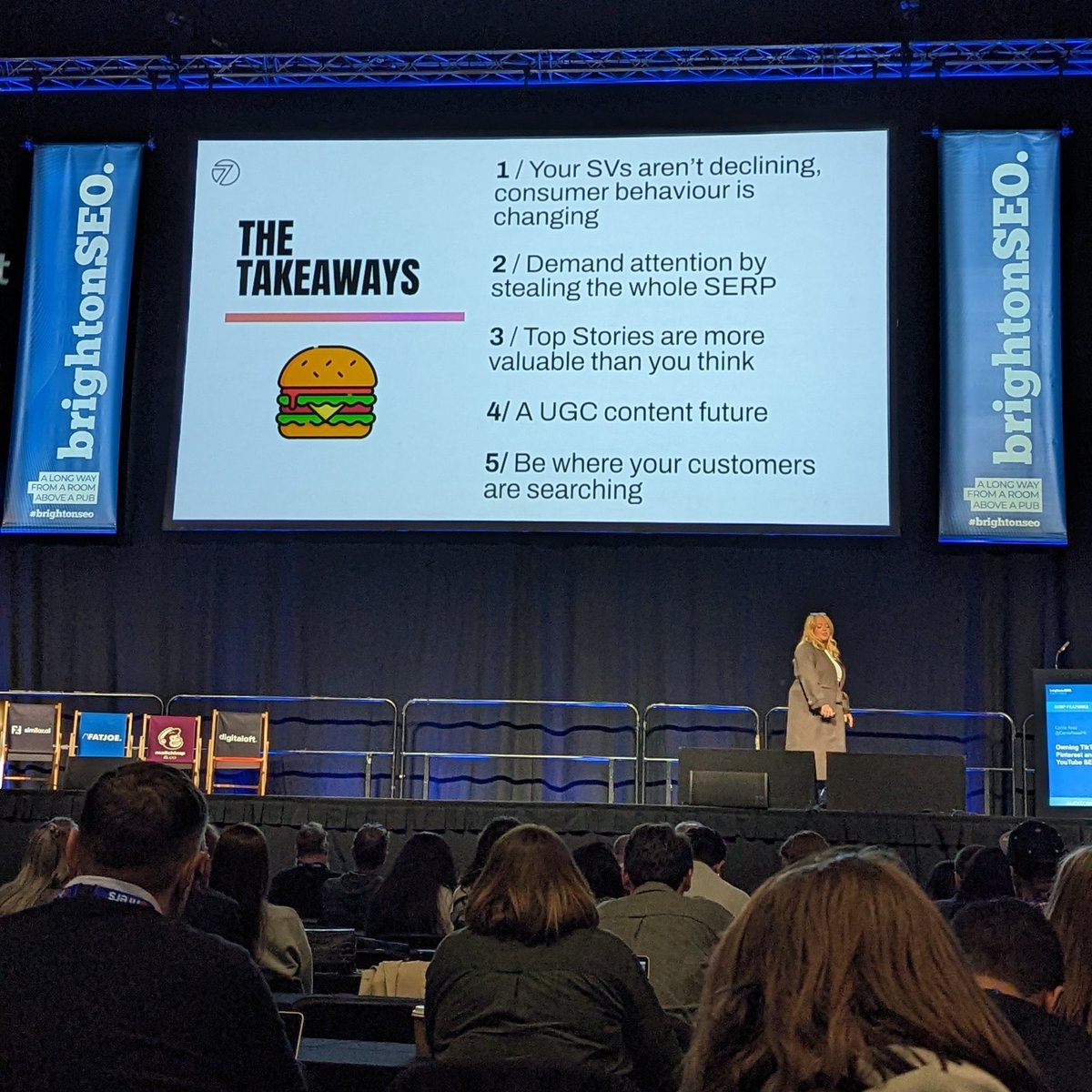 _Krystelle's tweet photo. Thank you @CarrieRosePR for an awesome talk at @brightonseo! Even though I don't specialise in SEO anymore, there were so many takeaways and useful tips for all digital channels 🔥 #digitalmarketing #brightonseo https://t.co/8nZpJJJwra