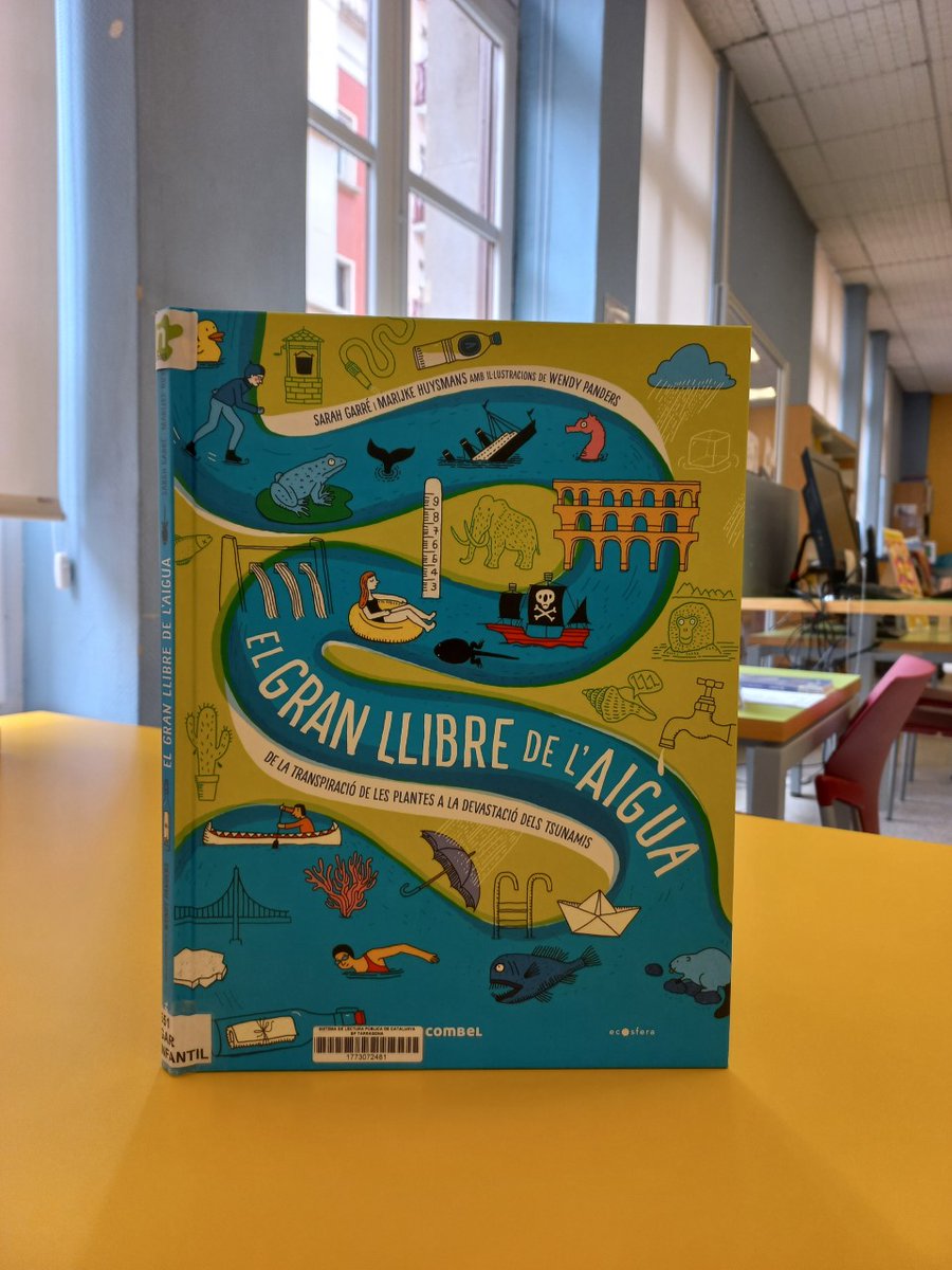 ☔️📚#llegim, 'El gran llibre de l'aigua' de #SarahGarré i #MarijkeHuysmans, il·lustracions: #WendyPanders, edita: @CombelEditorial 

🌎Descobreix la importància de l'aigua al nostre planeta per a la natura i per a les persones. 🫧

#BiblioRecomanacions #infantils