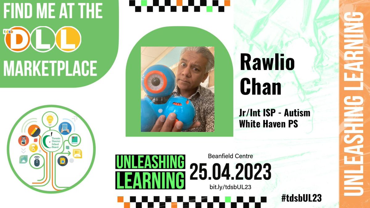 It's official...I'll be presenting @tdsb Unleashing Learning 2023. #tdsbUL23