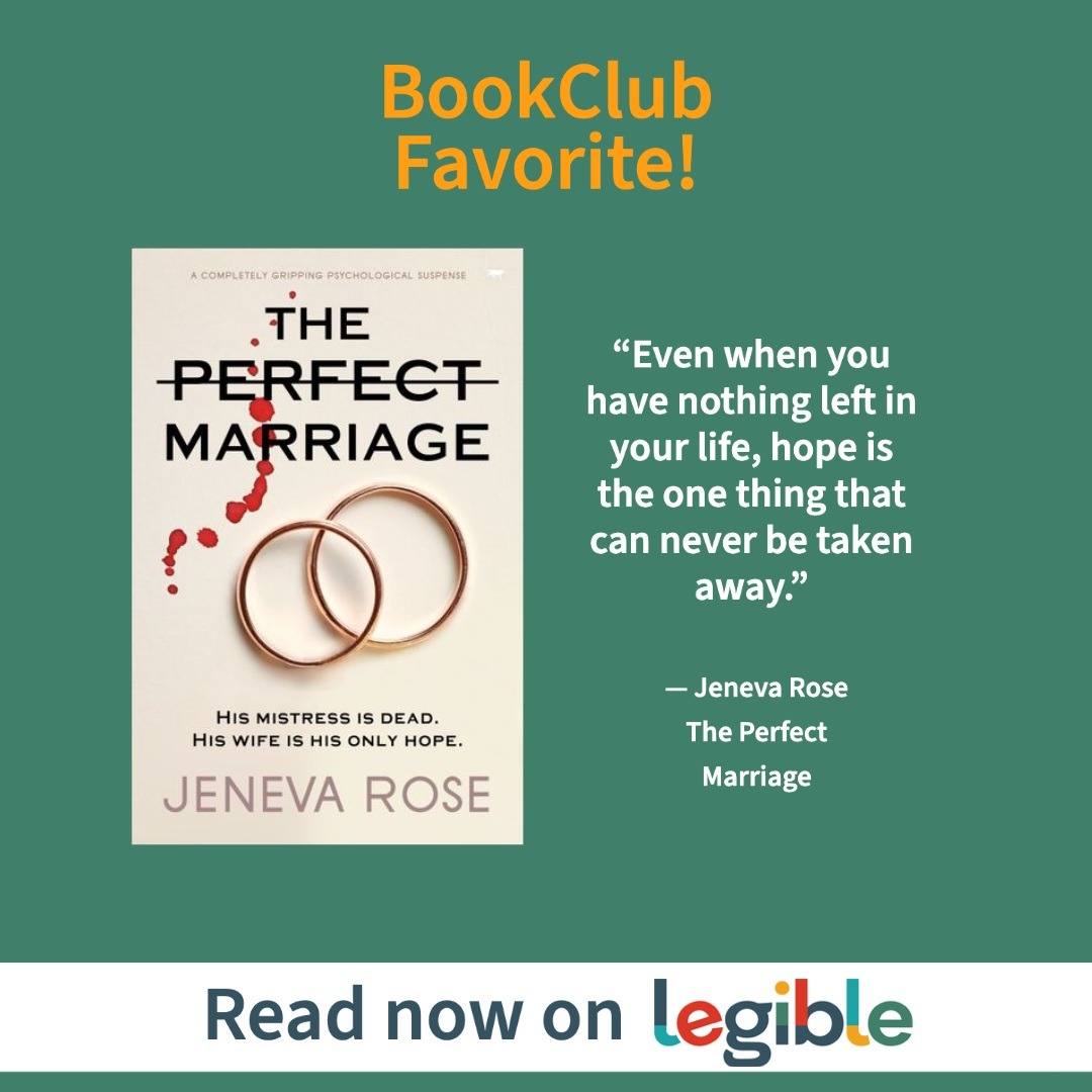 Legible_Inc's tweet photo. If you're in the Toronto area, you can join our #GoTransitReads book club! Go to https://t.co/p2BRbnZzlJ to pick up a copy of The Perfect Marriage and #GetReading today! @jenevaroseauthor @metrolinx https://t.co/6NhijoTxzr